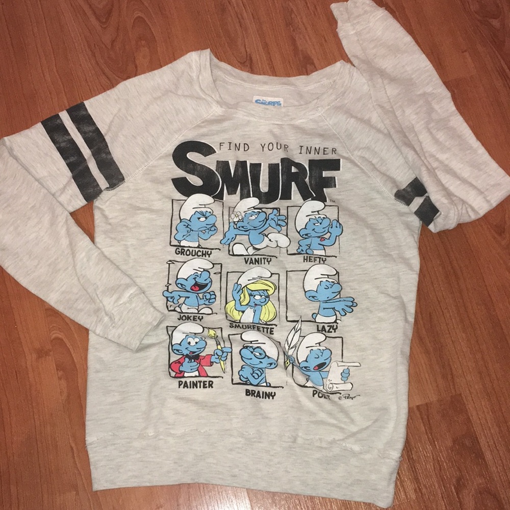 Vintage Smurf’s sweatshirt